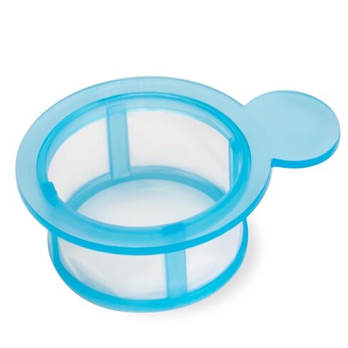 PEKYBIO 40um Cell Strainer, Sterile Cell Filter with Nylon Screen Mesh and Polypropylene Frame, Disposable Handle Filter Screen in Individual Packaging, Blue, 50 Pcs in Saudi Arabia