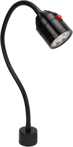 Ymiko LED Machine Tool Lamp, Magnetic Base Flexible Gooseneck 700LM Metal LED Work Light with Energy Saving Chip, for All Types of Machine Tools in Saudi Arabia