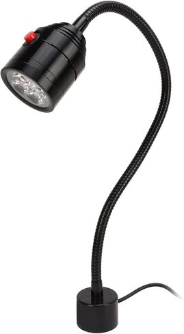 Ymiko LED Machine Tool Lamp, Magnetic Base Flexible Gooseneck 700LM Metal LED Work Light with Energy Saving Chip, for All Types of Machine Tools in Saudi Arabia