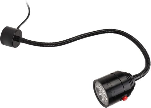 Ymiko LED Machine Tool Lamp, Magnetic Base Flexible Gooseneck 700LM Metal LED Work Light with Energy Saving Chip, for All Types of Machine Tools in Saudi Arabia