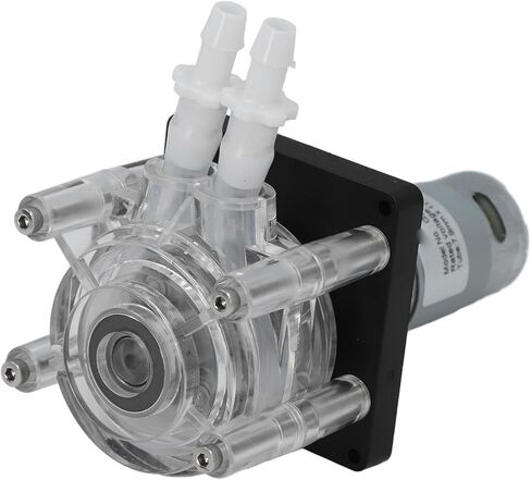 Peristaltic Pump Motor Self Priming High Flow Dosing Pump DC24V All Metal Planetary Gear Reduction Motor 3000mL min Flow Rate for Syrup Pumps Beverage Filling Machines in Saudi Arabia