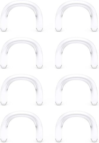 Dyknasz Septum Retainer 16g 14g صافح الحاجز الحلقة البلاستيكية الحاجز الثقوب الخارقة لجراحة الرياضة in Saudi Arabia