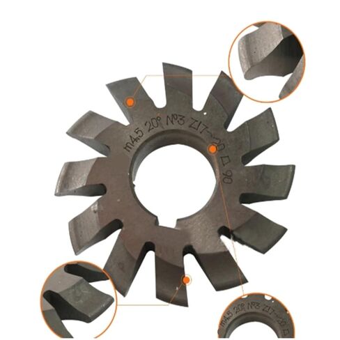 1 قطعة M0.5 M0.75 M1 M1.25 M1.5 M2 M2.5 M3 M4 M5-M10 معامل PA20 درجة NO.1-NO.8 HSS والعتاد قاطعة المطحنة أدوات القطع (M2 ، رقم 6) in Kuwait