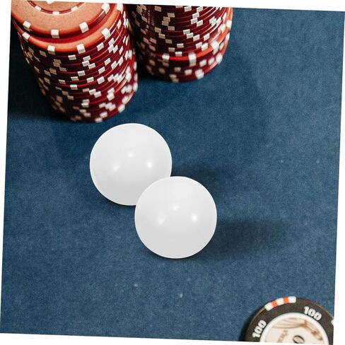 HANABASS 10pcs Roulette Wheel Rolling Beads Acrylic Game Accessories for Board Games Party Favors and Festivals Precision Rotating Balls for Gaming Enthusiasts in Kuwait