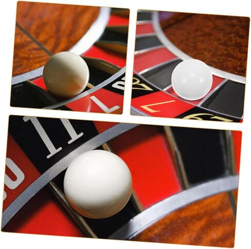 Yardwe 10pcs Replacement Beads for Roulette Wheel Roulette Beads for Party Bar Games in Kuwait