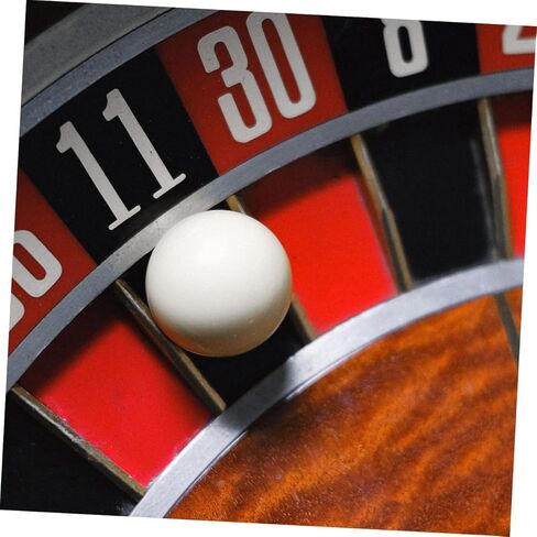 Yardwe 10pcs Replacement Beads for Roulette Wheel Roulette Beads for Party Bar Games in Kuwait