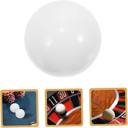 Yardwe 10pcs Replacement Beads for Roulette Wheel Roulette Beads for Party Bar Games in Kuwait