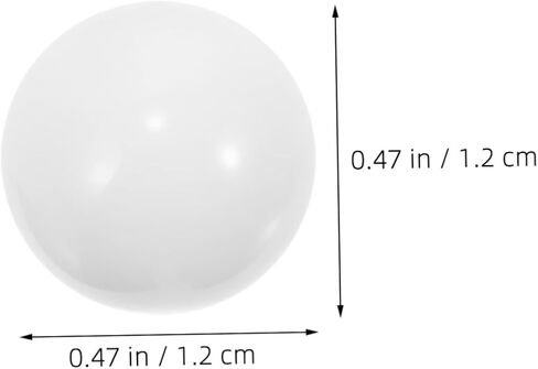 Toyvian 10pcs Roulette Wheel Beads Game Balls for Roulette Party Game Wheel Beads in Kuwait