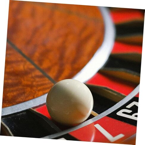 Toyvian 10pcs Roulette Wheel Beads Game Balls for Roulette Party Game Wheel Beads in Kuwait