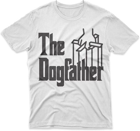 The Dog Father T-Shirt Dad Dog Funny Pet Shirt Tee in Saudi Arabia