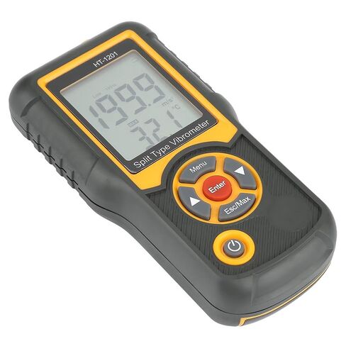 CHICIRIS Split Type Vibration Meter Tester for Spaceflight and Aviation, LCD Display Measurement Result, 1 Probe Included in Saudi Arabia