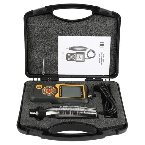 CHICIRIS Split Type Vibration Meter Tester for Spaceflight and Aviation, LCD Display Measurement Result, 1 Probe Included in Saudi Arabia