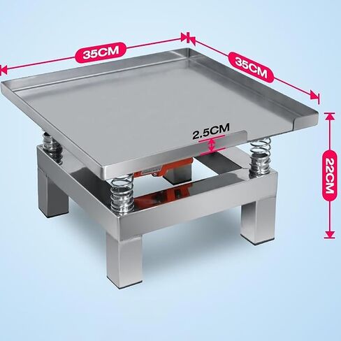 Concrete Vibration Table - Small Stainless Steel Platform for Cement and Mortar Testing in Saudi Arabia