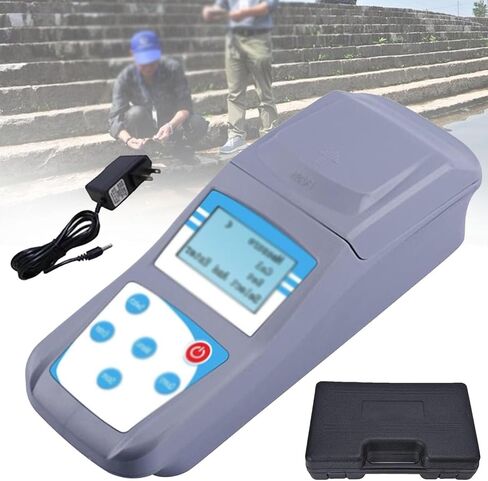 chengxiaorui Portable Turbidity Meter Kit Handheld Digital Turbidity Meter Turbidimeter Laboratory for Testing Turbidity of Liquids,Measuring Range 0-200 NTU with Backlight in Saudi Arabia