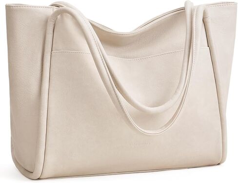 GAEKEAO Tote Bag for Women Work with Zipper Vegan Leather Ladies Travel Shoulder Bags Purses and Handbags Casual Weekender in Kuwait