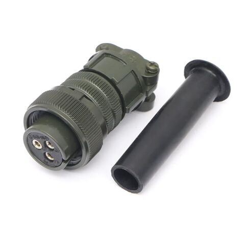 1Set MS3102A-16-10S+MS3106A-16-10P Circular Industrial Connectors,3Pin Female&Male,Straight,MIL-DTL-5015 Series Waterproof Aviation Sockets Connectors for Aviation and Industrial environments in Saudi Arabia