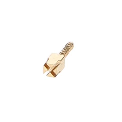 House Brand Dentistry 400022 HSB Gold Plated Screw Posts S1#1 Short 7.8mm 12/Pk in Saudi Arabia