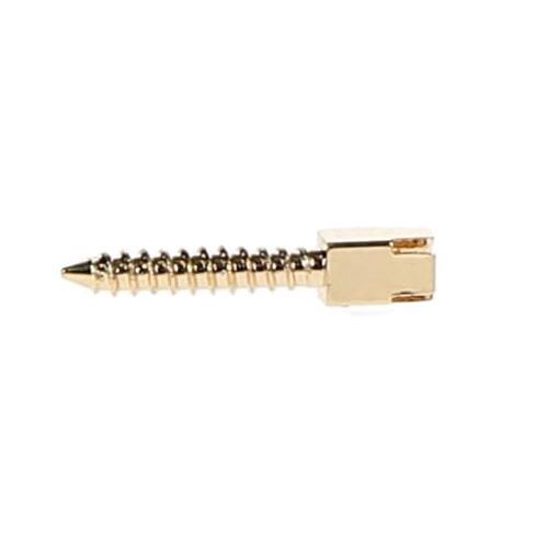 House Brand Dentistry 400017 HSB Gold Plated Screw Posts M2#2 Medium 9.3mm 12/Pk in Saudi Arabia