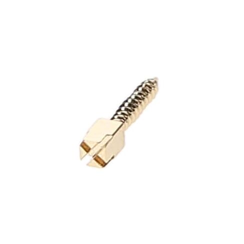 House Brand Dentistry 400017 HSB Gold Plated Screw Posts M2#2 Medium 9.3mm 12/Pk in Saudi Arabia