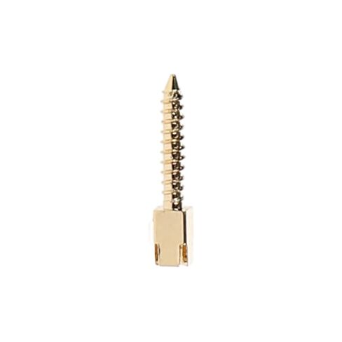 House Brand Dentistry 400017 HSB Gold Plated Screw Posts M2#2 Medium 9.3mm 12/Pk in Saudi Arabia