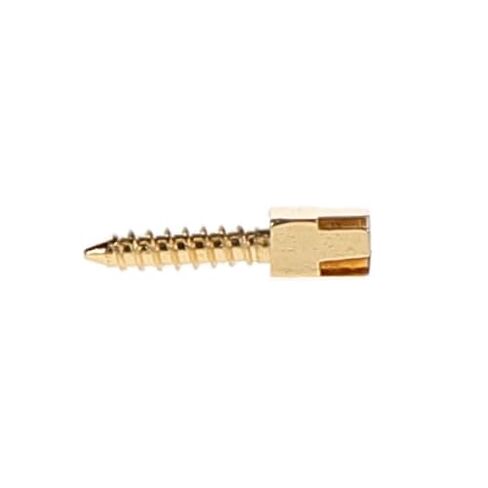 House Brand طب الأسنان 400023 HSB أعمدة لولبية مطلية بالذهب S2 #2 قصيرة 7.8 مم 12/Pk in Saudi Arabia