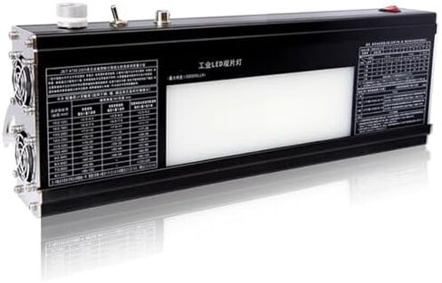 Zoienu عارض أفلام LED صناعي للاختبار غير المدمر، سطوع 170,000 شمعة/م²، منطقة عرض 220 × 75 مم، مفتاح القدم متضمن، لفحص مراقبة الجودة in Kuwait