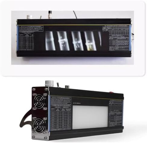 Zoienu عارض أفلام LED لـ NDT، سطوع قابل للتعديل 170.000 شمعة/م²، مفتاح قدم وقناع، نافذة عرض 220 × 75 مم، للاختبار غير المدمر in Kuwait