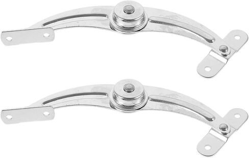 ABOOFAN Cabinet Door Hinge Stop 2pcs Nickel-Plated Steel Right Opening Door Limit Holder Support Suitable for Industrial and Scientific Use in Saudi Arabia
