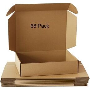 Gdyihang13x10x3 بوصة 48 حزمة صناديق طلب البريد البني ، صناديق الشحن ، مربعات بريدية مربعات مموجة بالبريد الشحن ، التخزين أو الأعمال التجارية الصغيرة PAC in Kuwait