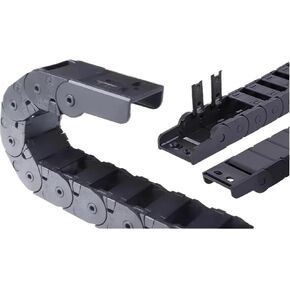 1 قطعة سلاسل الكابلات 15x20 15x30 18x25 18x37mm نوع الجسر فتح البلاستيك سحب نقل السحب للآلة (15x50mm) in Kuwait