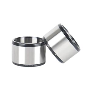 1Pc Bearing Steel Sleeve ID 50mm 55mm Wear-Resistant Axle Bushing Guide Sleeve Steel Ring Spacer(50x55x17mm 1pc) in Kuwait