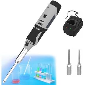 High-Speed Lab Cell Tissue Homogenizer 0.5-250ml, 6-Speed Adjustable, Includes 6mm, 8mm, 10mm Heads for Food, Medicine, and Cosmetics - Versatile Dispersing Tool in Kuwait