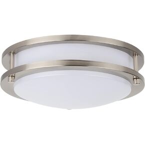 Diodesy- تدفق السقف جبل مزدوج مصباح حلقة الإضاءة 16 بوصة 24W 2700K/3000K/3500K/4000K/5000K قابلة للاختيار 1680 LUMENS DIMMABLE LED ROUN in Kuwait