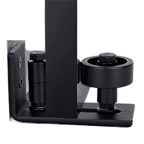 8 in 1 Sliding Door Slides Rails Barn Door Floor Guide Stay Roller for Bottom Adjustable Roller Flush Design Door Hardware in Saudi Arabia