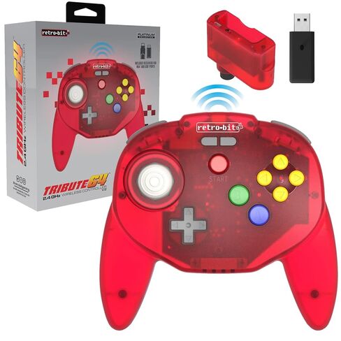 Retro-Bit Tribute 64 2.4 GHz Wireless Controller in Saudi Arabia