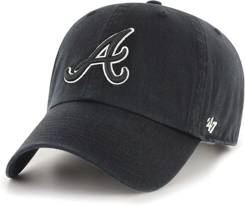 47 MLB Unisex-Adult Alternate Color Clean Up Adjustable Hat Cap - One Size (US, Alpha, One Size, Chicago White Sox Black White) in Saudi Arabia