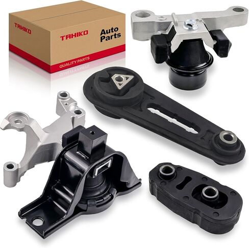 Engine Mount Set of 4 Compatible with Nissan Sentra 2.0L 2007 2008 2009 2010 2011 Automatic CVT Replace A4348HY A4345 A4318 A4346 Front Rear in Saudi Arabia