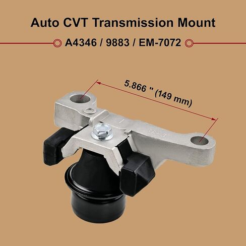 Engine Mount Set of 4 Compatible with Nissan Sentra 2.0L 2007 2008 2009 2010 2011 Automatic CVT Replace A4348HY A4345 A4318 A4346 Front Rear in Saudi Arabia