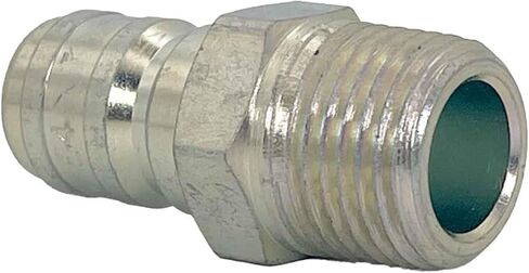 Dixon E4M4, E Series FST Straight Thru, 1/2" Body Plug x 1/2" Male Threaded (Steel) in Saudi Arabia