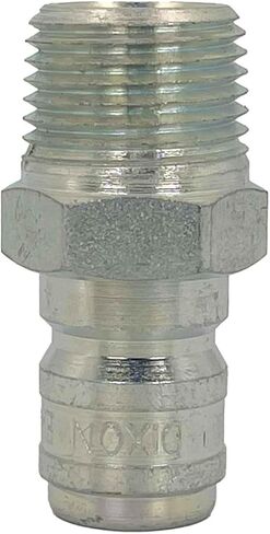 Dixon E4M4, E Series FST Straight Thru, 1/2" Body Plug x 1/2" Male Threaded (Steel) in Saudi Arabia
