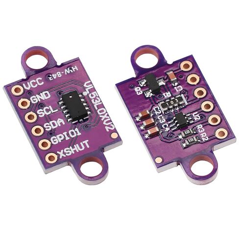 3 قطعة VL53L0X وقت الرحلة (ToF) 940nm الليزر تتراوح الاستشعار اندلاع GY-VL53L0XV2 وحدة قياس المسافة IIC واجهة الاتصالات in Kuwait