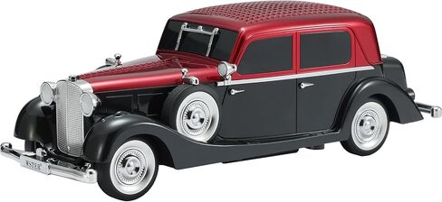 WSTER Vintage Car Bluetooth Speaker, Retro Classic Model with Powerful Sound, Built-in Mic, TWS Dual Pairing, Multi-Interface Output, Portable Wireless Outdoor Speaker for Parties & Beach (Black) in Saudi Arabia