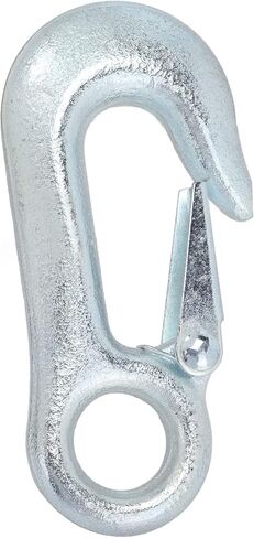 Qiilu Heavy Duty Winch Set - 4Pcs Galvanized Clevis Slip Hooks for Towing Trailers and Yachts,Includes Safety Latches (108 * 20mm) in Saudi Arabia