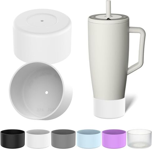 40 oz Boot Compatible with Brumate Era, Protective Silicone 40 oz Boot,Anti-Slip and Dent Bottle Sleeve,Transparent in Saudi Arabia