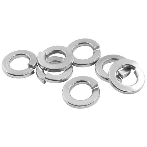 Hordion 50PCS 3/8" Split Lock Washer, Stainless Steel Spring Lock Washer in Saudi Arabia