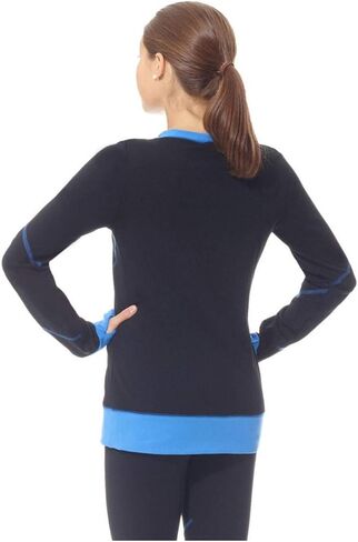 Mondor Girls Ladies Figure Skating Shirt - Ice Skating Strata Long Sleeve Shirt 4871 in Saudi Arabia