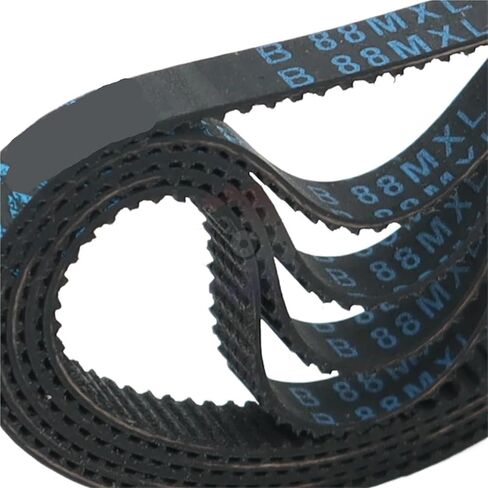 MXL Timing Belt B363MXL-B541MXL Rubber Width 10mm Closed Loop Drive Synchronous Belts 1Pcs(B434MXL) in Saudi Arabia