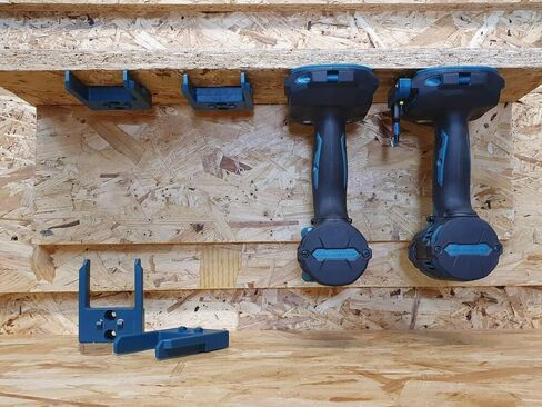 StealthMounts Tool Holder Compatible with Makita 40V XGT (4 Pack) - Black | StealthMounts Tool Mounts | Made in The UK in Saudi Arabia