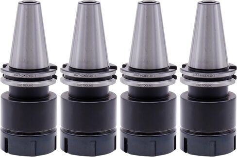 4 pcs CAT 40 Taper ER-25 Collet Chuck, Tool Holder, 2 3/4" Projection in Saudi Arabia