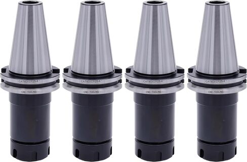 4 pcs CAT 40 Taper ER-25 Collet Chuck, Tool Holder, 2 3/4" Projection in Saudi Arabia